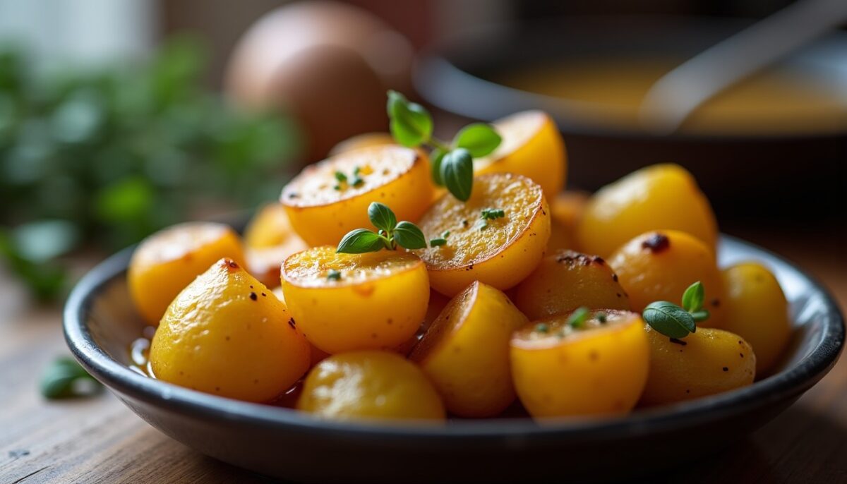 Pommes de terre rôties croustillantes : la recette authentique des grands-mères Pommes de terre rôties croustillantes : la recette authentique des grands-mères