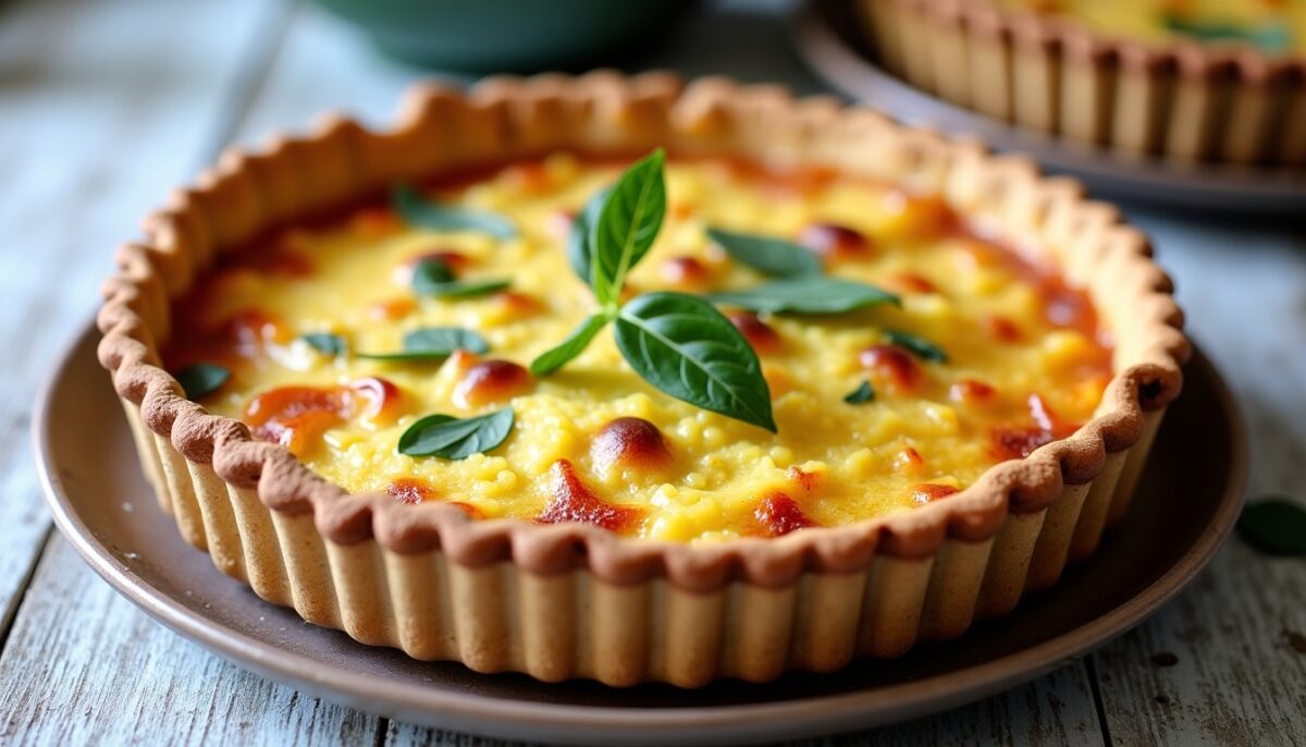 Quiche légère au thon sans pâte : une recette facile et savoureuse Quiche légère au thon sans pâte : une recette facile et savoureuse
