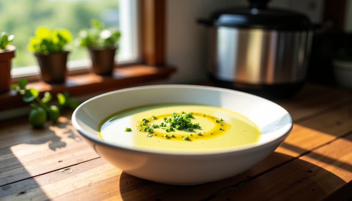 Velouté de courgettes onctueux au Monsieur Cuisine : recette détaillée et conseils de réglage Velouté de courgettes onctueux au Monsieur Cuisine : recette détaillée et conseils de réglage