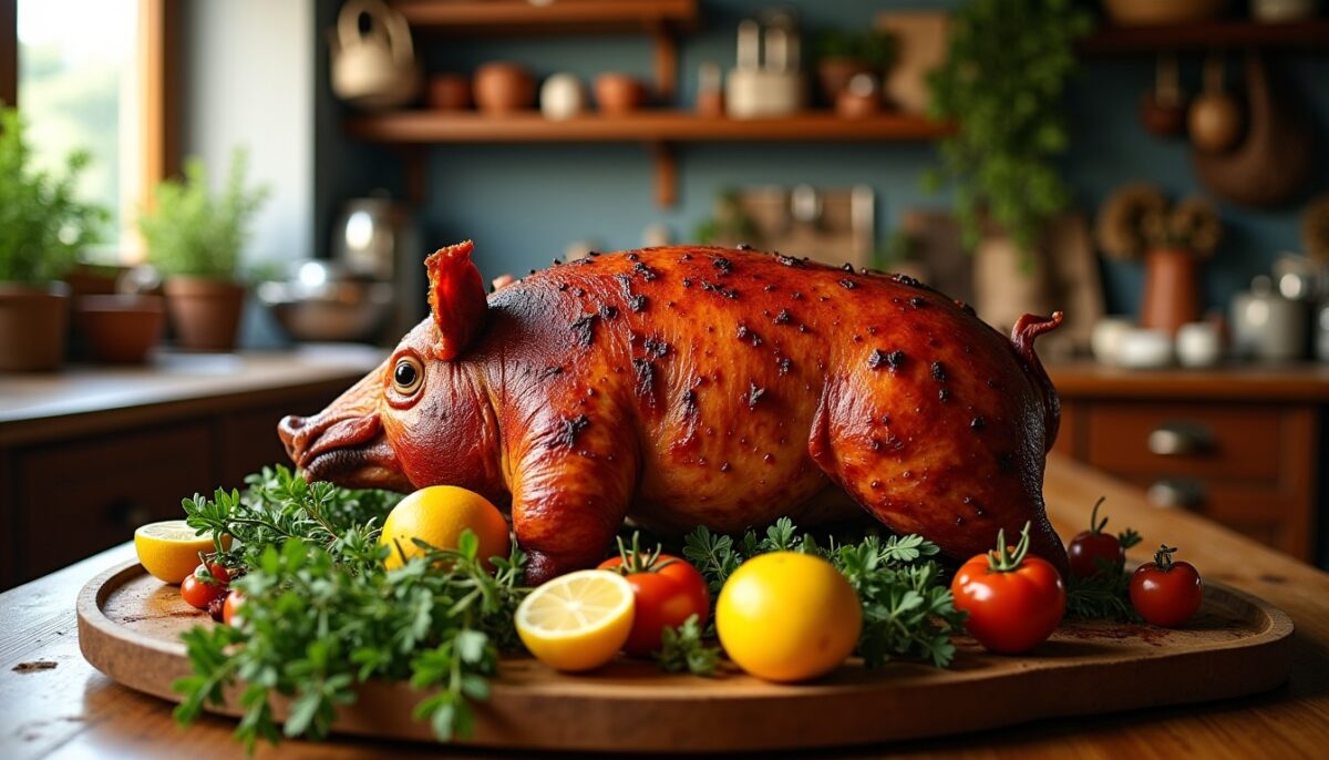 Leitão portugais : la recette secrète pour un cochon de lait croustillant fait maison