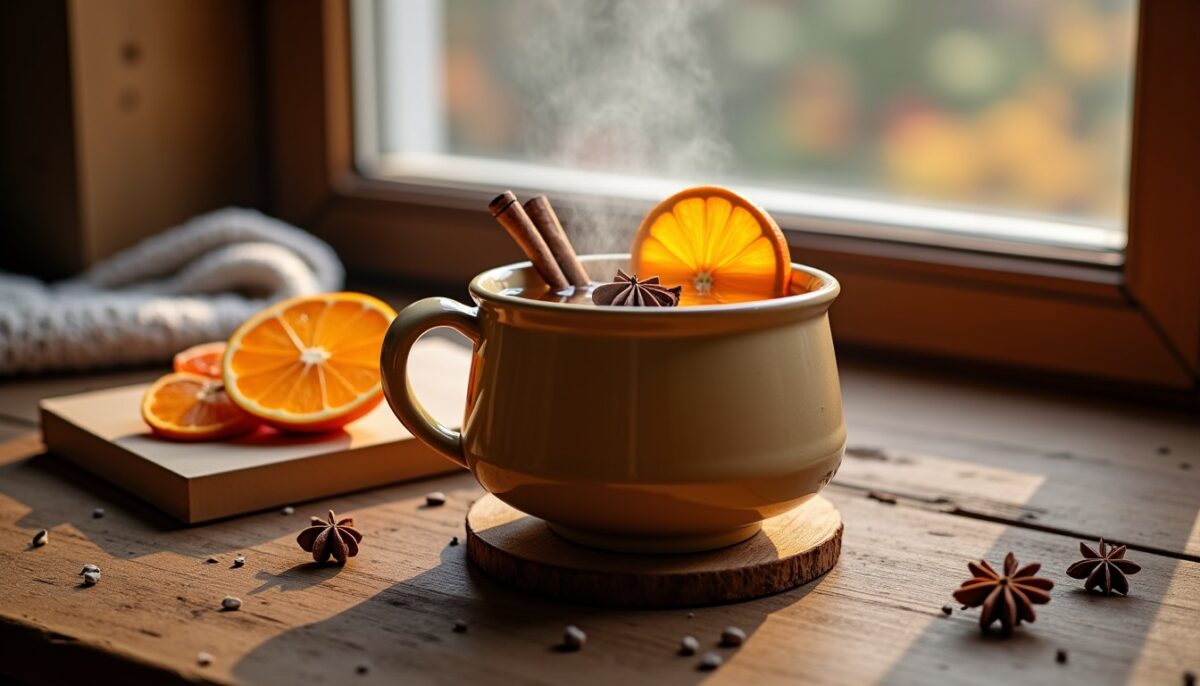 Cidre chaud aux épices : une recette simple et réconfortante