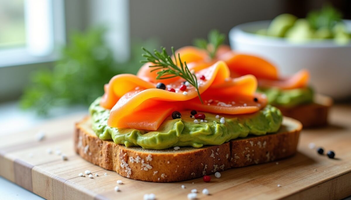 Toast à l'avocat et saumon : une recette simple et express pour un délice sain