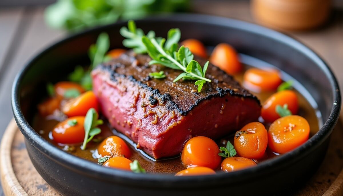 Rôti de veau en cocotte : une recette tendre et simple à préparer Rôti de veau en cocotte : une recette tendre et simple à préparer