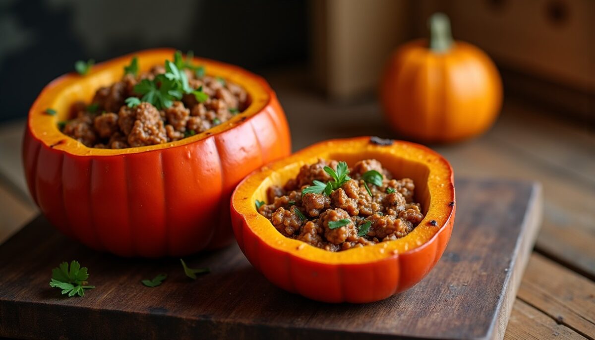Potimarron farci au four : une recette simple et savoureuse à découvrir
